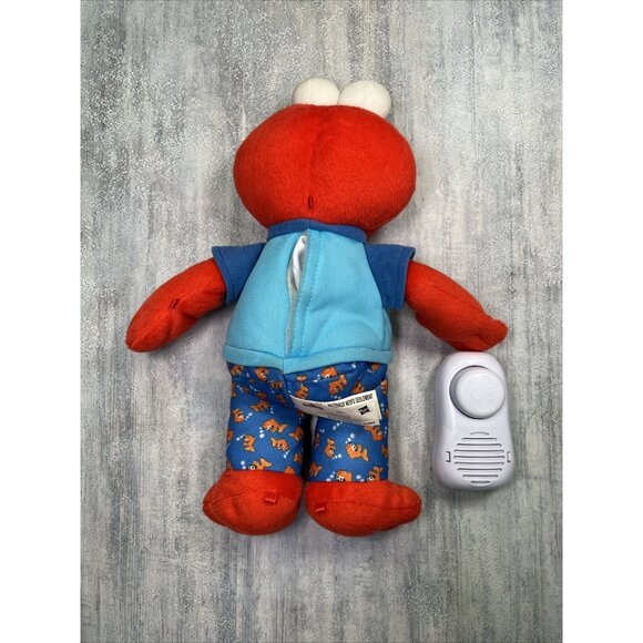 Sesame Street Plush Sleepy Time Elmo So Sleepy Lullaby & Goodnight 2010 Hasbro - Picture 9 of 12